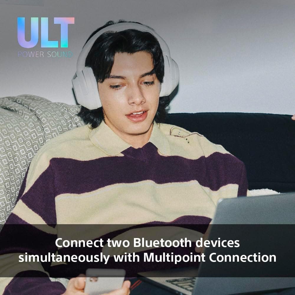 Buy Sony,Sony ULT WEAR Over Ear Wireless Noise Cancelling Headphones with ULT POWER SOUND, Ultimate Deep Bass, Clear Call Quality, Up to 30hr Battery Life, Alexa & Google Assistant, IOS & Android - Black - Gadcet UK | UK | London | Scotland | Wales| Near Me | Cheap | Pay In 3 | Headphones & Headsets