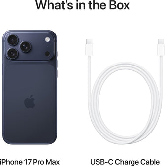 Apple iPhone 17 Pro Max (A3526) 256GB Deep Blue SIM-Free Unlocked Mobile Phone
