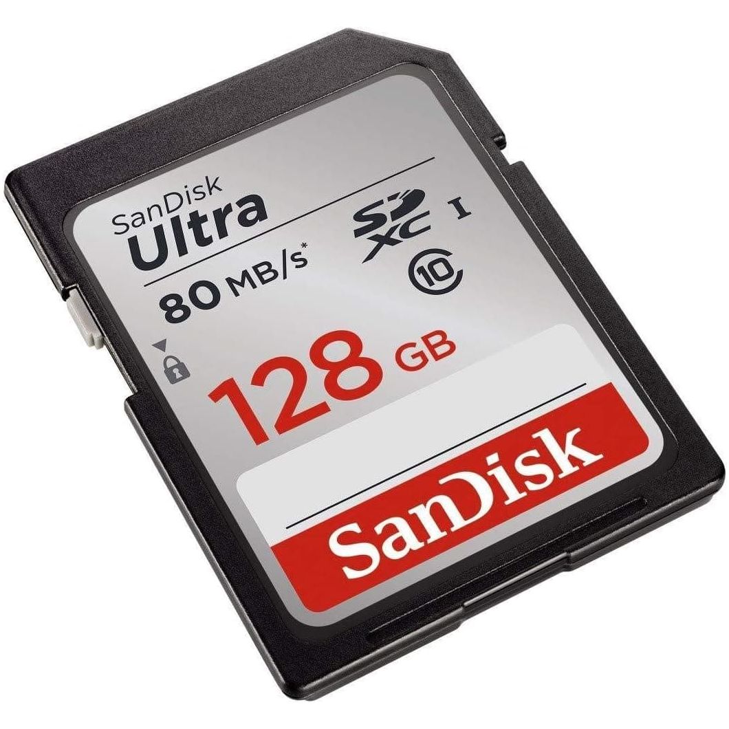 Buy Sandisk,SanDisk Ultra 128 GB SDXC Class 10 Memory Card up to 80 Mbps - Gadcet UK | UK | London | Scotland | Wales| Near Me | Cheap | Pay In 3 | Flash Memory Cards