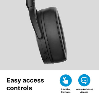 Buy SENHEISER,Sennheiser HD 350BT Bluetooth 5.0 Wireless Headphone - 30-Hour Battery Life, USB-C Fast Charging, Virtual Assistant Button, Foldable - Black - Gadcet.com | UK | London | Scotland | Wales| Ireland | Near Me | Cheap | Pay In 3 | Headphones