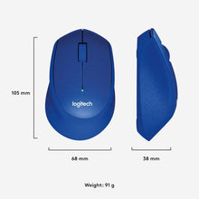 Buy Logitech,Logitech M330 SILENT PLUS Wireless Mouse - 1000 DPI, 2.4GHz, USB Nano Receiver, PC/Mac/Laptop/Chromebook Compatible, Blue - Gadcet UK | UK | London | Scotland | Wales| Near Me | Cheap | Pay In 3 | Mice & Trackballs
