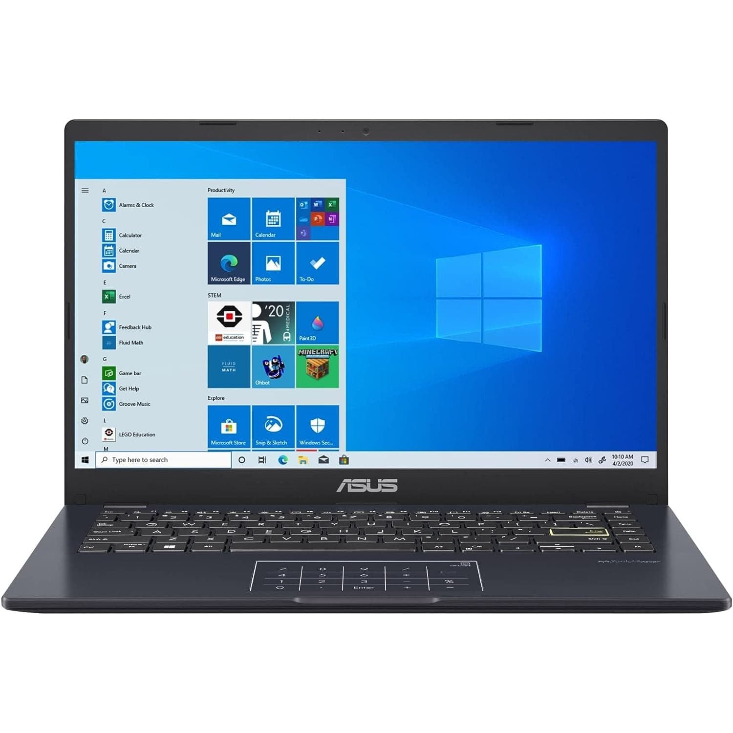 Buy ASUS,ASUS E410MA 14" FHD Laptop Intel Celeron N4020 1.1 GHz 4GB RAM 64GB eMMC Intel UHD Graphics Windows 11 S Blue - Gadcet UK | UK | London | Scotland | Wales| Ireland | Near Me | Cheap | Pay In 3 | Laptops
