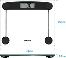 Buy Salter,Salter Compact Digital Bathroom Scales – Black | Toughened Glass, Step-On, Non-Slip, Easy Read Display - Gadcet UK | UK | London | Scotland | Wales| Near Me | Cheap | Pay In 3 | Smart Scale