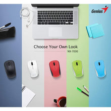 Buy Genius,Genius NX 7000 Wireless Mouse 1200 DPI; 2.4 GHz - Blue-Eye Sensor - White - Gadcet.com | UK | London | Scotland | Wales| Ireland | Near Me | Cheap | Pay In 3 | Mice & Trackballs