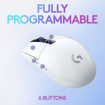 Buy Logitech,Logitech G305 LIGHTSPEED Wireless Gaming Mouse, HERO 12K Sensor, 6 Programmable Buttons, 250h Battery, White - Gadcet UK | UK | London | Scotland | Wales| Near Me | Cheap | Pay In 3 | Gaming mouse