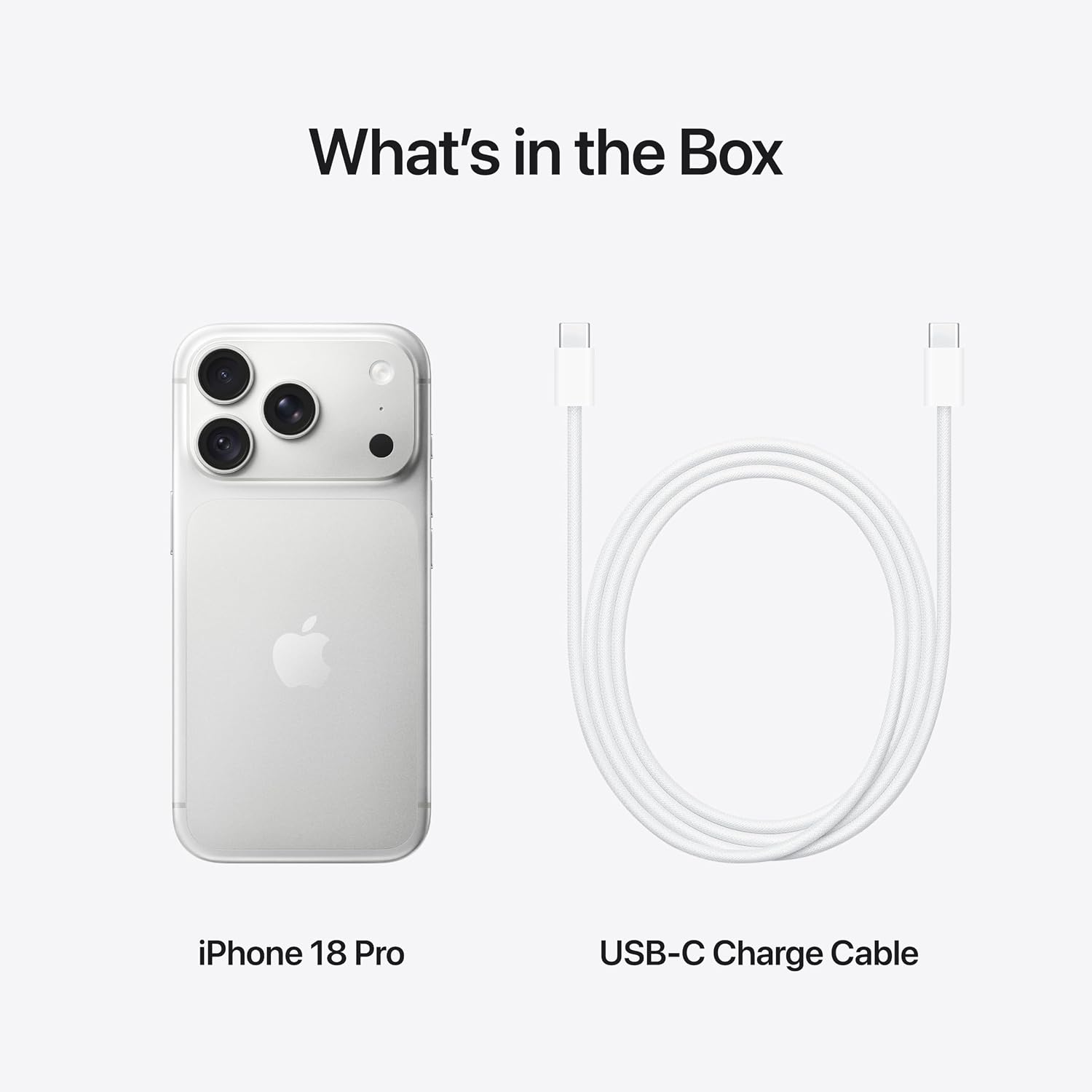Apple iPhone 18 Pro 512GB Silver SIM-Free Unlocked Mobile Phone