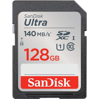 Buy Sandisk,SanDisk 128GB Ultra SDXC card up to 140 MB/s with A1 App Performance UHS-I Class 10 U1 - Gadcet UK | UK | London | Scotland | Wales| Near Me | Cheap | Pay In 3 | Flash Memory Cards
