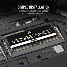 Buy CORSAIR,CORSAIR VENGEANCE SODIMM DDR5 RAM 16GB (1x16GB) 4800MHz CL40 Intel XMP iCUE Compatible Computer Memory - Black (CMSX16GX5M1A4800C40) - Gadcet UK | UK | London | Scotland | Wales| Ireland | Near Me | Cheap | Pay In 3 | Computer Components