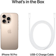 Apple iPhone 16 Pro 5G 256GB AI Mobile Phone - Desert Titanium - Unlocked - 6