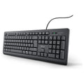 Buy Trust,Trust Taro Wired Keyboard – QWERTY UK Layout, Quiet Keys, Full-Size, Spill-Resistant, USB Plug and Play, Black - Gadcet UK | UK | London | Scotland | Wales| Near Me | Cheap | Pay In 3 | Keyboard & Mouse
