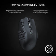 Buy Razer,Razer Naga V2 HyperSpeed Wireless MMO Gaming Mouse, 19 Programmable Buttons, 250H Battery, Focus Pro 30K Sensor, 2.4GHz Wireless, Black - Gadcet UK | UK | London | Scotland | Wales| Near Me | Cheap | Pay In 3 | Mice & Trackballs
