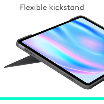 Buy Logitech,Logitech Combo Touch Keyboard Case for iPad Air 13" (M2, 2024) - Detachable Backlit Keyboard, Kickstand, QWERTY UK Layout - Grey - Gadcet UK | UK | London | Scotland | Wales| Near Me | Cheap | Pay In 3 | Keyboard Folio Case