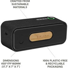 Buy House of Marley,House of Marley Get Together 2 XL Bluetooth Speaker - Signature Black - Gadcet UK | UK | London | Scotland | Wales| Near Me | Cheap | Pay In 3 | Bluetooth Speakers