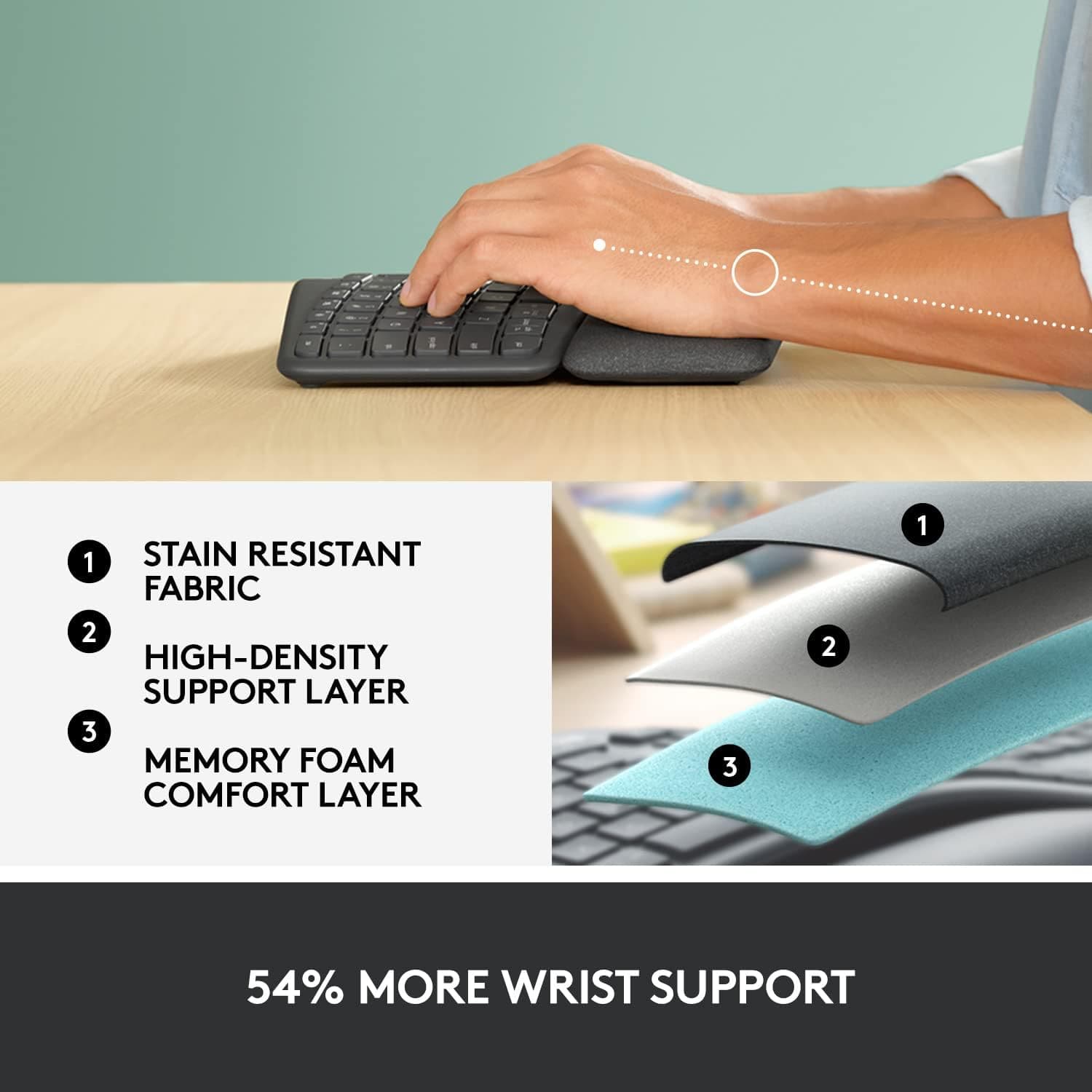 Buy Logitech,Logitech ERGO K860 Wireless Ergonomic Keyboard - QWERTY UK English Layout - Grey - Gadcet UK | UK | London | Scotland | Wales| Ireland | Near Me | Cheap | Pay In 3 | Keyboard & Mouse