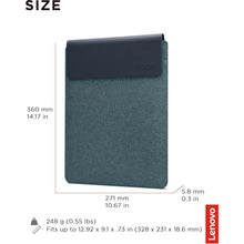 Buy Lenovo,Lenovo Yoga Sleeve - 14.5-inch Laptop Case (Teal) - Gadcet UK | UK | London | Scotland | Wales| Near Me | Cheap | Pay In 3 | Laptop Accessories