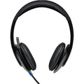 Buy Logitech,Logitech H540 Wired Headset, Stereo Headphone with Noise-Cancelling Microphone, USB, On-Ear Controls, Mute Indicator Light, PC/Mac/Laptop - Black - Gadcet UK | UK | London | Scotland | Wales| Near Me | Cheap | Pay In 3 | Headphones & Headsets