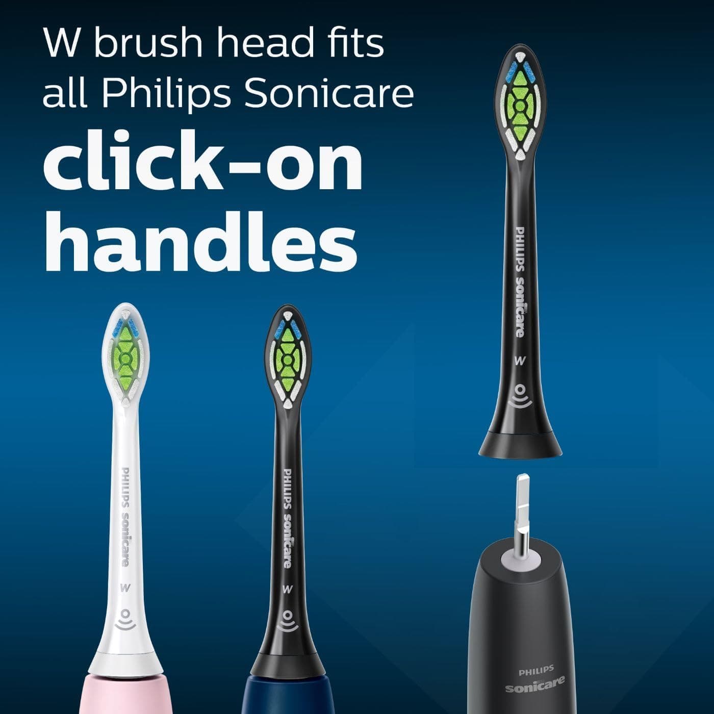 Buy Philips,Genuine Philips Sonicare Diamondclean Replacement Toothbrush Heads, HX6062/95, Brushsync Technology, Black 2-pk - Gadcet UK | UK | London | Scotland | Wales| Near Me | Cheap | Pay In 3 | Health Care