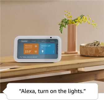 Buy Amazon,Amazon Echo Show 5 3rd Gen Smart Speaker with Alexa - Chalk - Gadcet UK | UK | London | Scotland | Wales| Ireland | Near Me | Cheap | Pay In 3 | Speakers