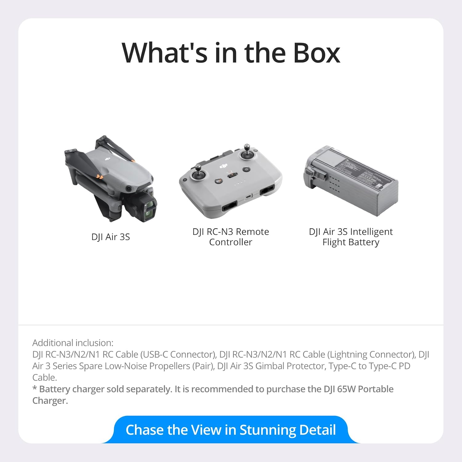 Buy DJI,DJI Air 3S (RC-N3) Drone - 4K Dual-Camera with 1" CMOS, 4K/60fps HDR Video, 14 Stops Dynamic Range, 45-Min Flight Time, 20km Transmission Range - Gadcet UK | UK | London | Scotland | Wales| Near Me | Cheap | Pay In 3 | Drone Video Cameras