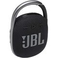 JBL Clip 4 Bluetooth Portable Speaker, Waterproof & Dustproof, Integrated Carabiner - Black - 1