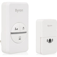 Buy Byron,Byron DBY-23442BS Wireless Doorbell Set - Kinetic Energy - White - Gadcet UK | UK | London | Scotland | Wales| Ireland | Near Me | Cheap | Pay In 3 | Door Bells & Chimes