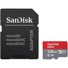 Buy Sandisk,SanDisk Ultra 128 GB microSDXC Memory Card + SD Adapter with A1 App Performance Up to 100 MB/s, Class 10, U1 - Gadcet UK | UK | London | Scotland | Wales| Near Me | Cheap | Pay In 3 | Flash Memory Cards