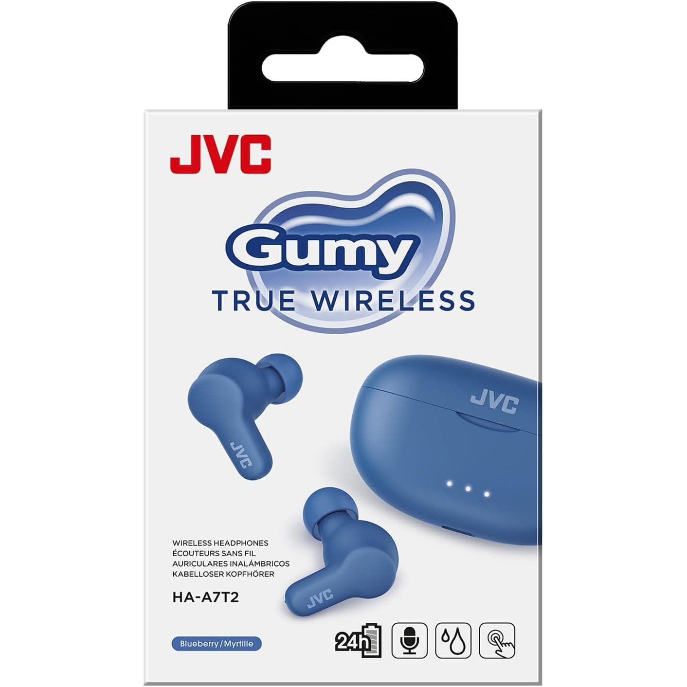 Buy JVC,JVC HA-A7T2 Gumy - Wireless Bluetooth Earphones - Blue - Gadcet UK | UK | London | Scotland | Wales| Ireland | Near Me | Cheap | Pay In 3 | Headphones & Headsets