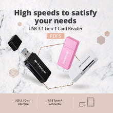 Buy Transcend,Transcend RDF5 USB 3.1 Type-A SD & microSD Card Reader – Black (TS-RDF5K) - Gadcet UK | UK | London | Scotland | Wales| Near Me | Cheap | Pay In 3 | Memory Card Readers