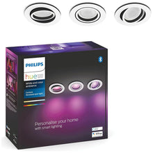 Buy Philips Hue,Philips Hue New Centura White and Colour Ambiance Smart Ceiling Light Spot 3 Pack [Round - White] with Bluetooth, Works with Alexa, Google Assistant and Apple Homekit - Gadcet UK | UK | London | Scotland | Wales| Ireland | Near Me | Cheap | Pay In 3 | Lighting Accessories