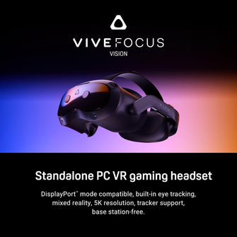 Buy HTC,HTC Vive Focus Vision Bundle – Mixed Reality & PC VR Headset with Controllers - Gadcet UK | UK | London | Scotland | Wales| Near Me | Cheap | Pay In 3 | Video Game Consoles