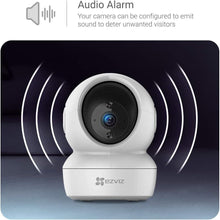 Buy EZVIZ,EZVIZ H6c Full HD Indoor Smart Home Security PTZ Camera Tracking 2MP Smart Night Vision, Auto Motion Tracking WiFi, Supports MicroSD Card -White - Gadcet UK | UK | London | Scotland | Wales| Near Me | Cheap | Pay In 3 | Surveillance Cameras