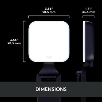 Buy Alann Trading Limited,Logitech for Creators Litra Glow Premium LED Streaming Light with TrueSoft - For Video Conferencing, Zoom Meetings, Adjustable Mount and Desktop App Control for PC/Mac - Graphite - Gadcet UK | UK | London | Scotland | Wales| Near Me | Cheap | Pay In 3 | Computer Accessories