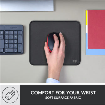 Buy Logitech,Logitech Studio Series Mouse Pad – Grey, Anti-Slip Rubber Base, Spill-Resistant, Easy-Glide Surface - Gadcet UK | UK | London | Scotland | Wales| Near Me | Cheap | Pay In 3 | Keyboard & Mouse