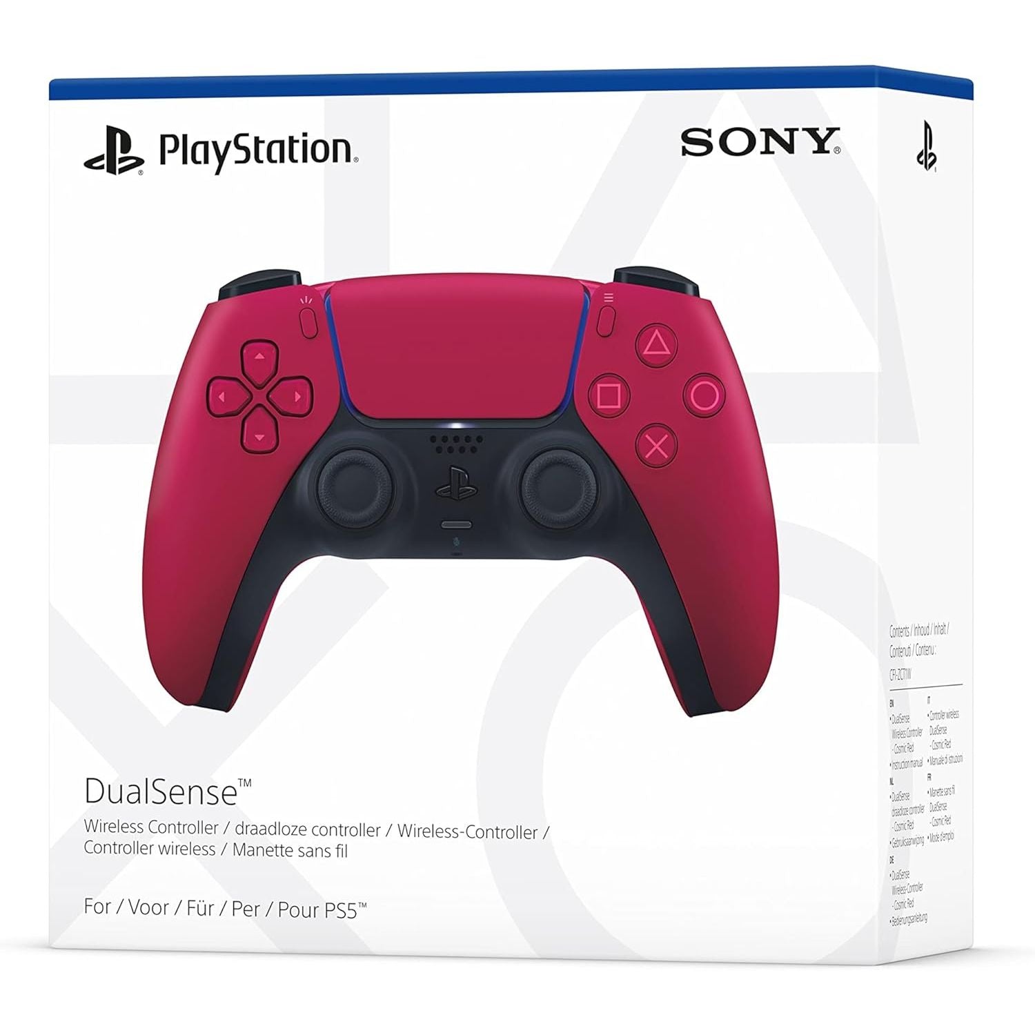 PlayStation DualSense Wireless Controller - Cosmic Red
