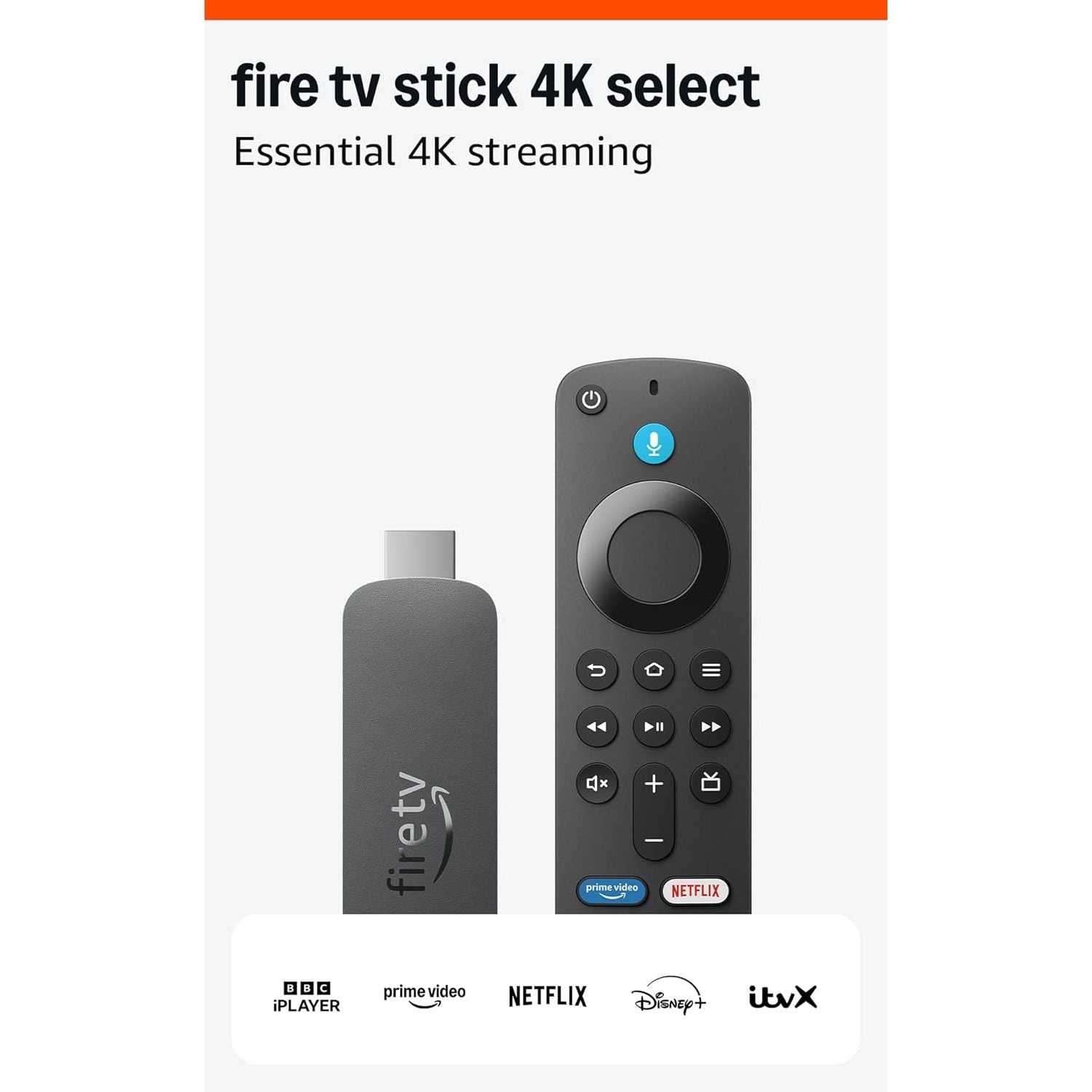 Buy Amazon,Amazon Fire TV Stick 4K Select (newest gen) - Gadcet UK | UK | London | Scotland | Wales| Near Me | Cheap | Pay In 3 | Streaming & Home Media Players