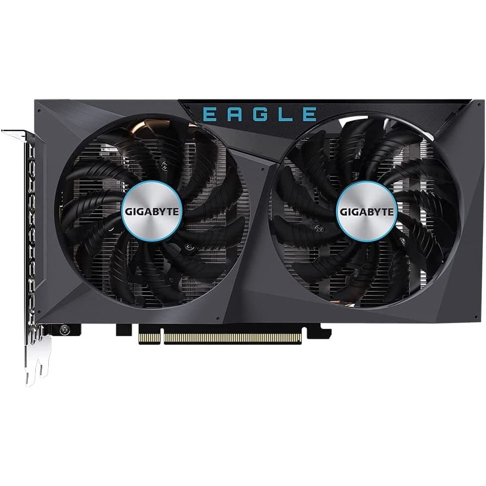 Nvidia,Gigabyte GeForce RTX 3050 EAGLE OC 8GB Graphics Card GV-N3050EAGLE OC-8GD - Gadcet.com