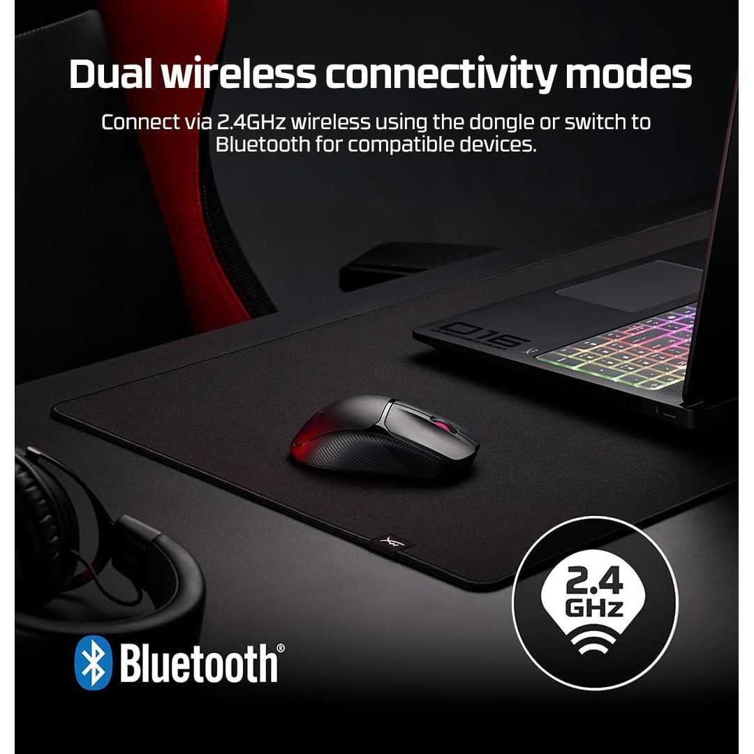 Buy HyperX,HyperX Pulsefire Fuse Wireless Gaming Mouse – Lightweight RGB Gaming Mouse with Dual Wireless Connectivity - Gadcet UK | UK | London | Scotland | Wales| Near Me | Cheap | Pay In 3 | Mice & Trackballs