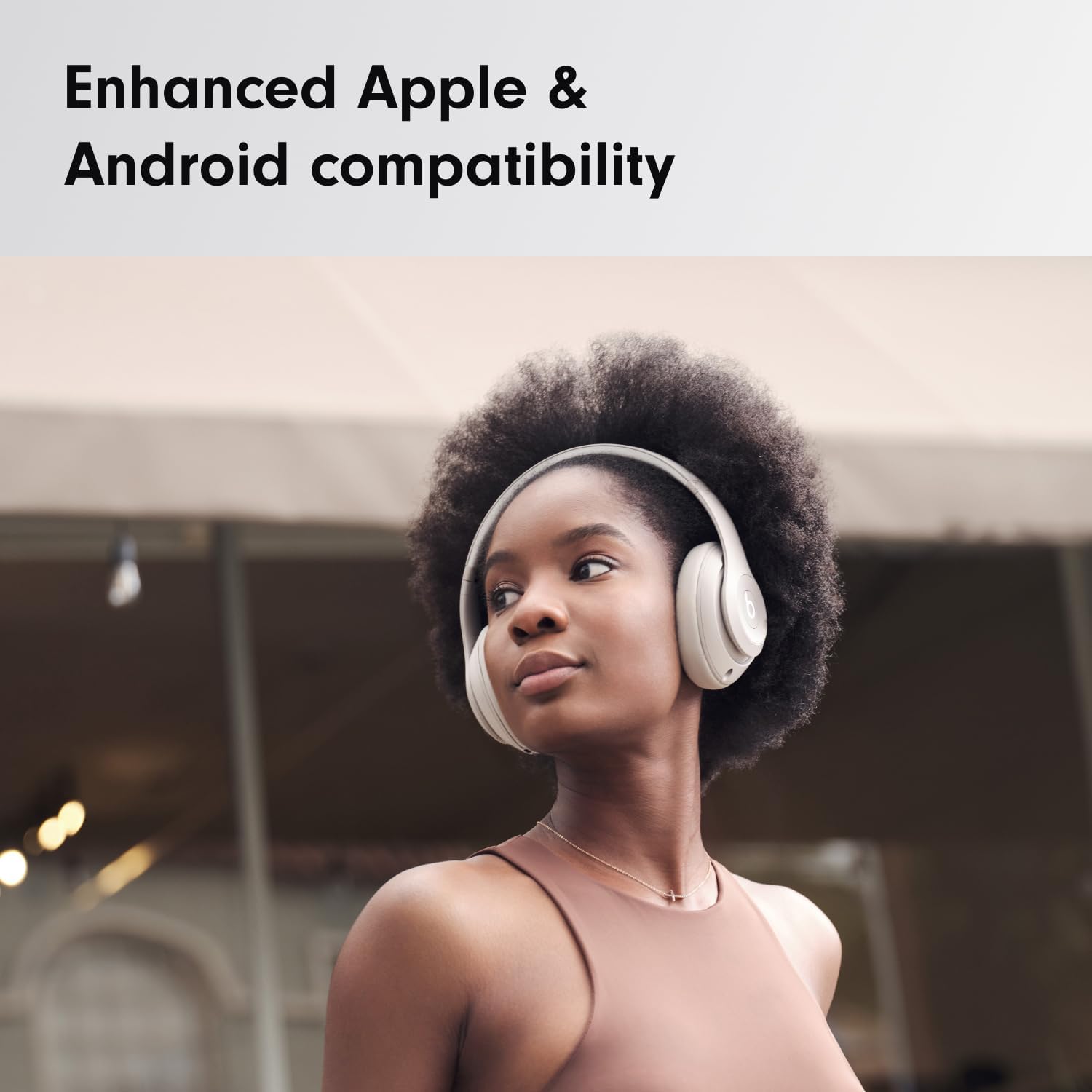 Buy Alann Trading Limited,beats Studio Pro – Wireless Bluetooth Noise Cancelling Headphones – Personalised Spatial Audio, USB-C Lossless Audio, Apple & Android Compatibility, Up to 40 Hours Battery Life – Sandstone - Gadcet UK | UK | London | Scotland | Wales| Near Me | Cheap | Pay In 3 | Headphones & Headsets