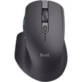 Buy Trust Gaming,Trust Ozaa+ Multi-Device Wireless Mouse – Bluetooth & 2.4GHz, Silent, Programmable, Rechargeable, 60% Recycled Plastic, Side Scroll Wheel – Black - Gadcet UK | UK | London | Scotland | Wales| Near Me | Cheap | Pay In 3 | Keyboard & Mouse