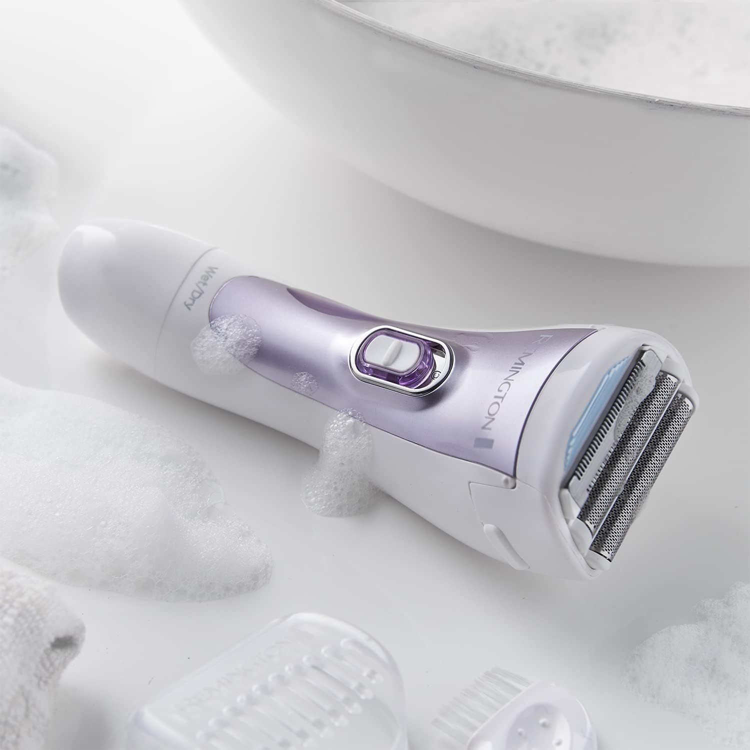 Buy Remington,Remington WDF4840 Cordless Lady Shaver - Rechargeable, Wet & Dry, Aloe Vera Moisturising Strip, Bikini Attachment, Showerproof - Gadcet UK | UK | London | Scotland | Wales| Near Me | Cheap | Pay In 3 | Shaver & Trimmer