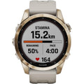 Buy Garmin,Garmin Fenix® 7S Sapphire Solar Titan - Gadcet.com | UK | London | Scotland | Wales| Ireland | Near Me | Cheap | Pay In 3 | smart watch