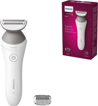 Buy Philips,PHILIPS Lady Shaver Series 6000 BRL126/00 Cordless with Wet and Dry use, White - Gadcet UK | UK | London | Scotland | Wales| Ireland | Near Me | Cheap | Pay In 3 | Shaver & Trimmer