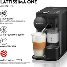 Buy Nespresso,De'Longhi Lattissima One Evo Automatic Coffee Maker, Single-Serve Capsule Coffee Machine - 1450W, Black - Gadcet UK | UK | London | Scotland | Wales| Ireland | Near Me | Cheap | Pay In 3 | Coffee Makers & Espresso Machines
