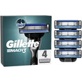 Buy Gillette,Gillette Mach3 Razor Blades Men, Pack of 4 Razor Blade Refills, Upgraded Lubrastrip for an Enhanced Glide, Fits all Mach3 Handles - Gadcet UK | UK | London | Scotland | Wales| Ireland | Near Me | Cheap | Pay In 3 | Shaver & Trimmer