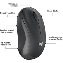Buy Logitech,Logitech MK295 Silent Wireless Mouse & Keyboard Combo - QWERTY UK English Layout - Black - Gadcet UK | UK | London | Scotland | Wales| Ireland | Near Me | Cheap | Pay In 3 | Keyboard & Mouse