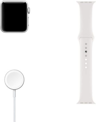 Buy Apple,Apple Watch Series 3 (GPS, 38mm) - Silver Aluminum Case with White Sport Band - Gadcet UK | UK | London | Scotland | Wales| Ireland | Near Me | Cheap | Pay In 3 | Watches