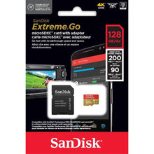 Buy SanDisk,SanDisk 128GB Extreme Go microSDXC Card + SD Adapter – UHS-I, up to 200MB/s, V30, U3, Class 10 – 5K/4K UHD – for Android, Drones, Action Cams, Gaming - Gadcet UK | UK | London | Scotland | Wales| Near Me | Cheap | Pay In 3 | Flash Memory Cards