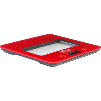 Russell Hobbs RH01571AR Digital Kitchen Scale – 5kg Capacity, Touch Panel, Red
