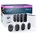 Buy Arlo,Arlo Ultra 2 Wireless Smart Security System with Four 4K HDR Indoor or Outdoor Cameras 4 Camera Kit - White - Gadcet UK | UK | London | Scotland | Wales| Ireland | Near Me | Cheap | Pay In 3 | Surveillance Cameras