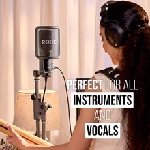 Buy RØDE,RØDE NT-USB+ Professional-Grade USB Microphone for Recording Exceptional Audio Directly to a Computer or Mobile Device , black - Gadcet UK | UK | London | Scotland | Wales| Near Me | Cheap | Pay In 3 | Microphones